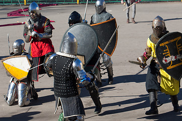 Image showing Knights tournament