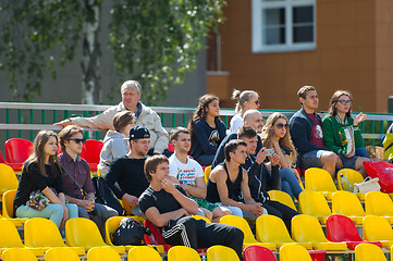Image showing Spectators on tribunes