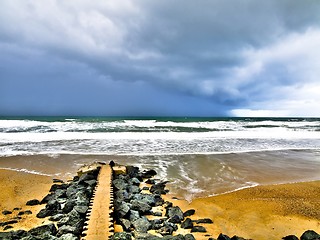 Image showing Beach shore