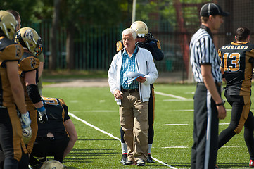 Image showing A. Geets, head trainer of Spertans team