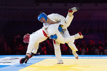 Image showing Makarov V. (Red) vs Mukashev U.