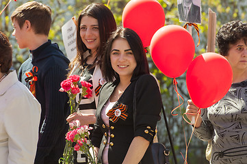 Image showing Thankful youth