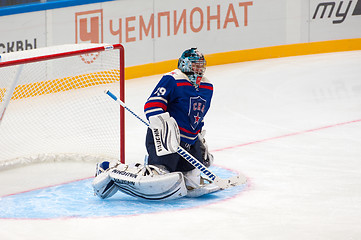 Image showing M. Sokolov (39) in action