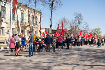 Image showing Victory parade