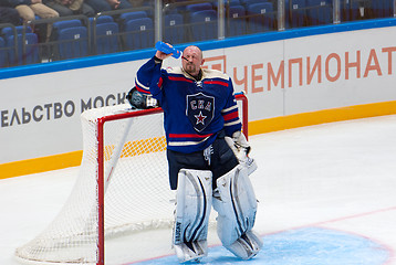 Image showing Goalkeeper Maxim Sokolov (39)