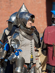 Image showing Knight girl