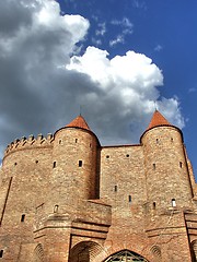 Image showing Warsaw city wall