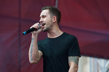 Image showing Pizza group singer Sergei Prikazchikov