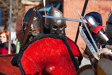 Image showing Medieval tournament