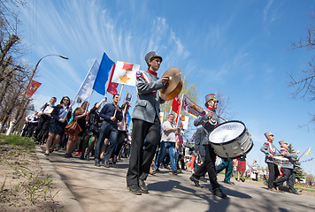 Image showing Military orchestra