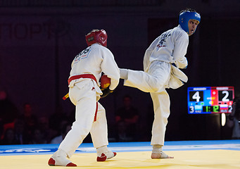 Image showing Makarov V. (Red) vs Mukashev U.