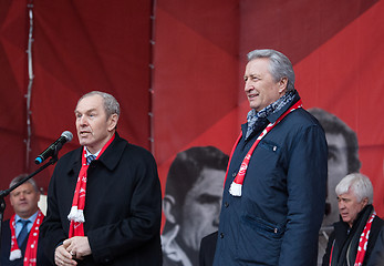 Image showing Legendary hockey player Alexander Yakushev