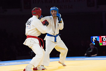 Image showing Makarov V. (Red) vs Mukashev U.