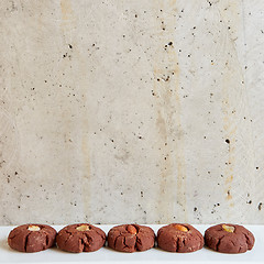 Image showing Chocolate cookies