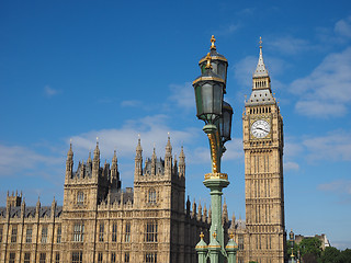 Image showing Houses of Parliament in London