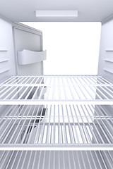 Image showing Inside of refrigerator