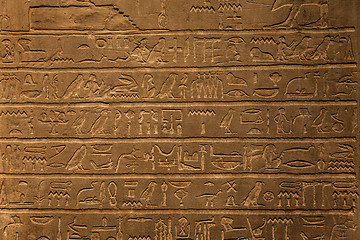 Image showing Hieroglyphic detail