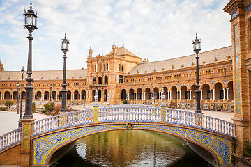 Image showing Seville Spain Square