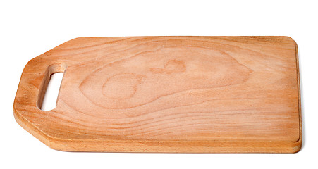 Image showing Wooden kitchen board 