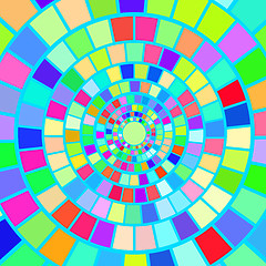 Image showing Colorful Mosaic Background.