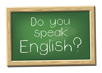 Image showing Do you speak English?