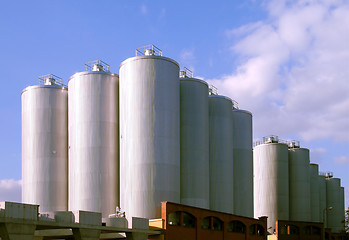 Image showing Modern brewery