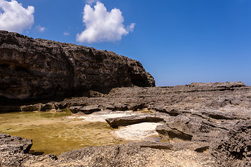 Image showing coastline at Nusa Penida island