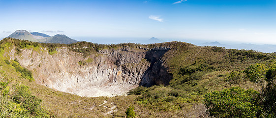 Image showing caldera of Mahawu volcano, Sulawesi, Indonesia