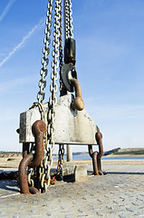 Image showing Lifting winch