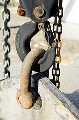 Image showing Lifting hook