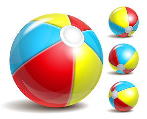 Image showing Beach balls