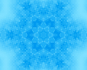 Image showing Abstract blue pattern