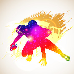 Image showing American Football Player