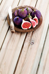 Image showing fresh figs