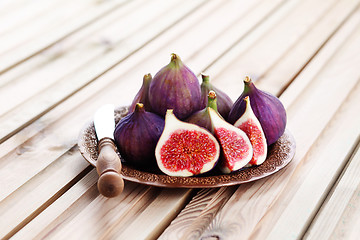 Image showing fresh figs