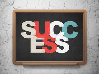 Image showing Finance concept: Success on School Board background