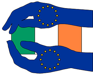 Image showing European aid for Ireland