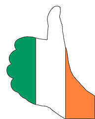 Image showing Ireland hand signal