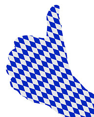 Image showing Bavarian finger signal