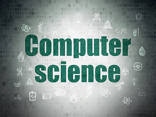 Image showing Science concept: Computer Science on Digital Paper background