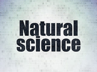 Image showing Science concept: Natural Science on Digital Paper background