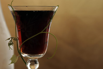 Image showing Red wine