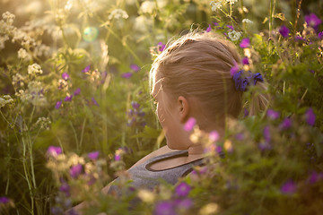 Image showing Enjoying summer