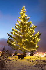 Image showing Decorated tree