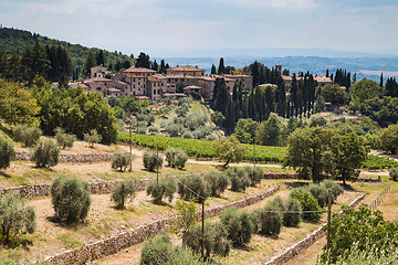 Image showing Beautyful Italian town