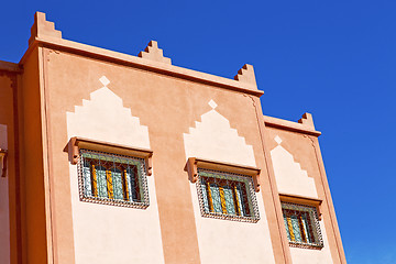 Image showing  window in morocco   historical