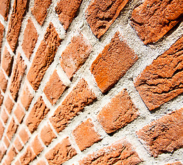 Image showing abstract step   brick in  italy old wall and texture material th