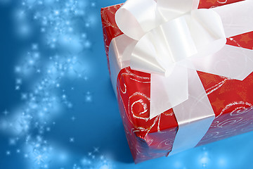 Image showing Christmas present box