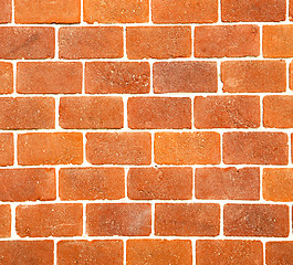 Image showing brick in  italy old wall and texture material the background