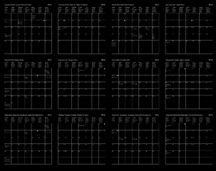 Image showing Calendar of year 2016